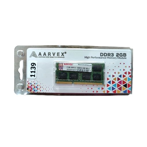 AARVEX LAPTOP RAM DDR3 2GB 1600MHZ (3YEAR)