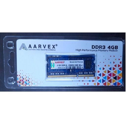 AARVEX LAPTOP RAM DDR3L 4GB 1600MHZ (3YEAR)