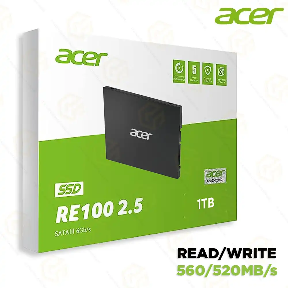 ACER 1TB SATA 2.5" SSD RE100 | 5 YEAR
