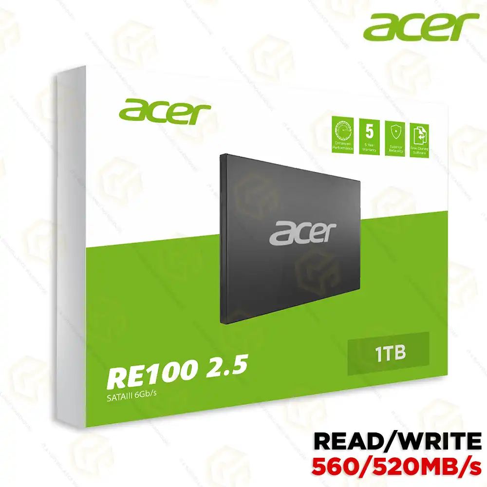 ACER 1TB SATA 2.5" SSD RE100 (5YEAR)
