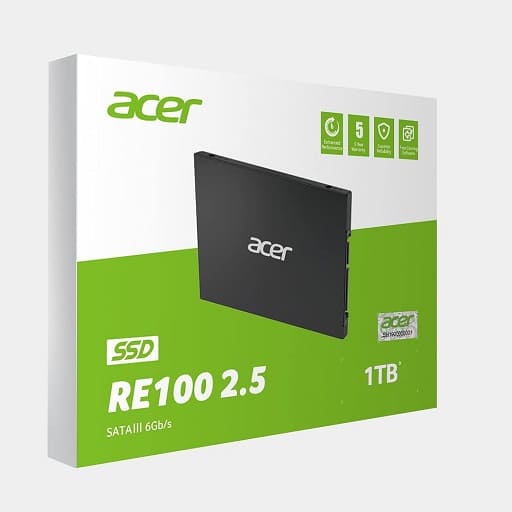 ACER 1TB SATA 2.5" SSD RE100 | 5 YEAR