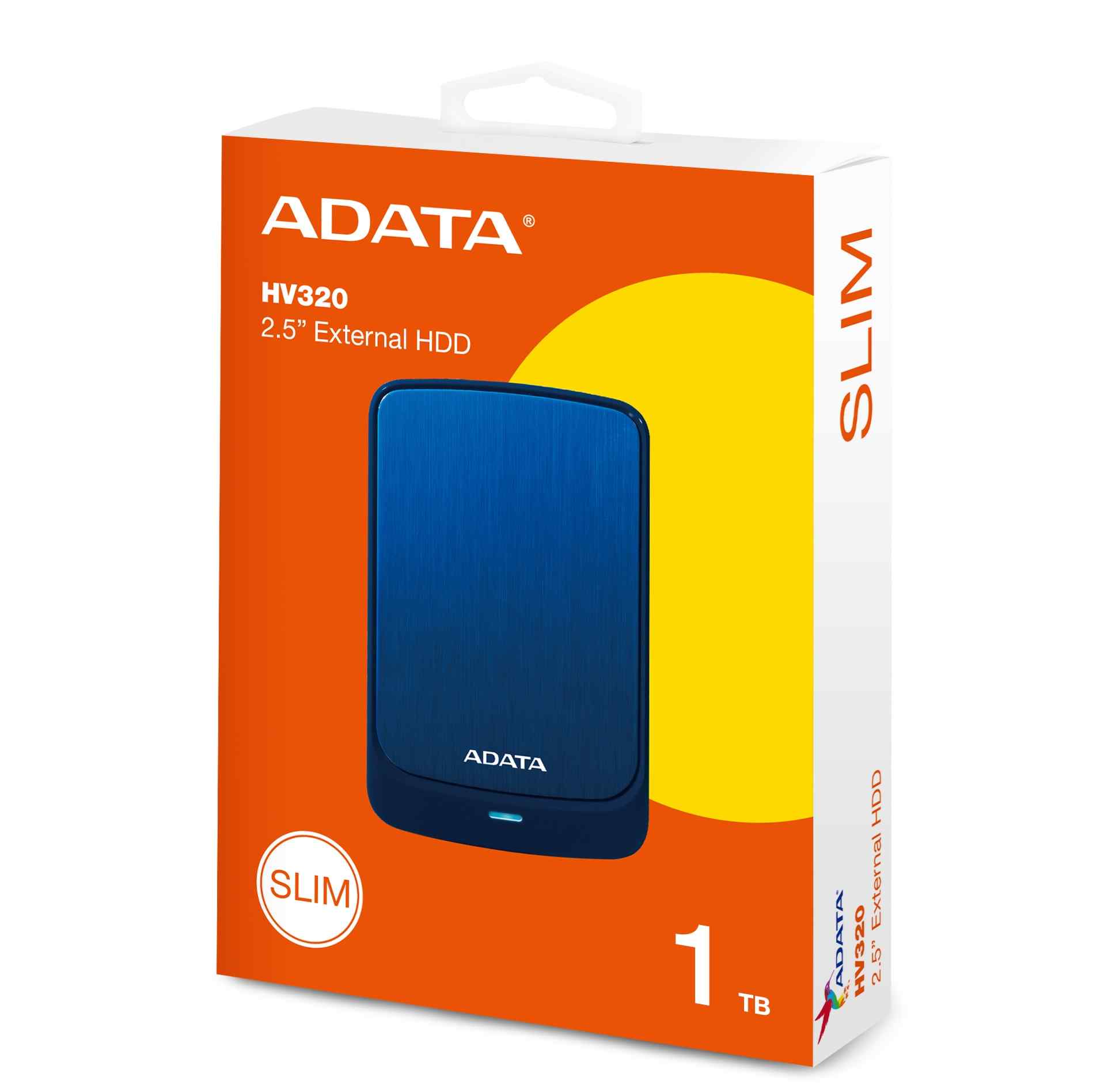 ADATA 1TB EXTERNAL HDD HV320 USB 3.2 (3YEAR)