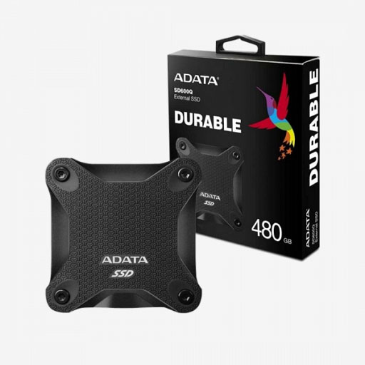 ADATA 480GB EXTERNAL SSD SD600Q (3YEAR)
