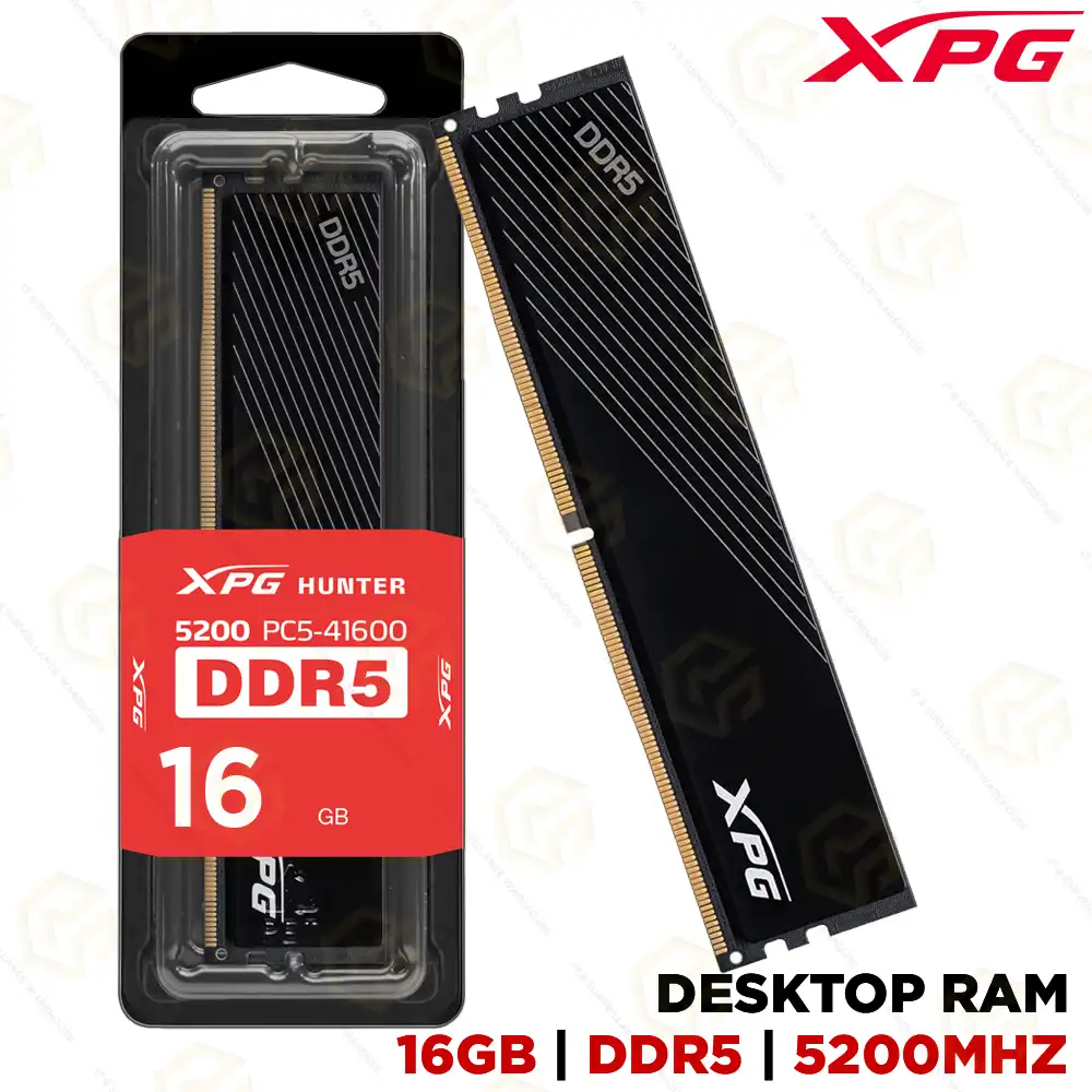 ADATA DDR5 16GB 5200MHZ XPG HUNTER DESKTOP RAM