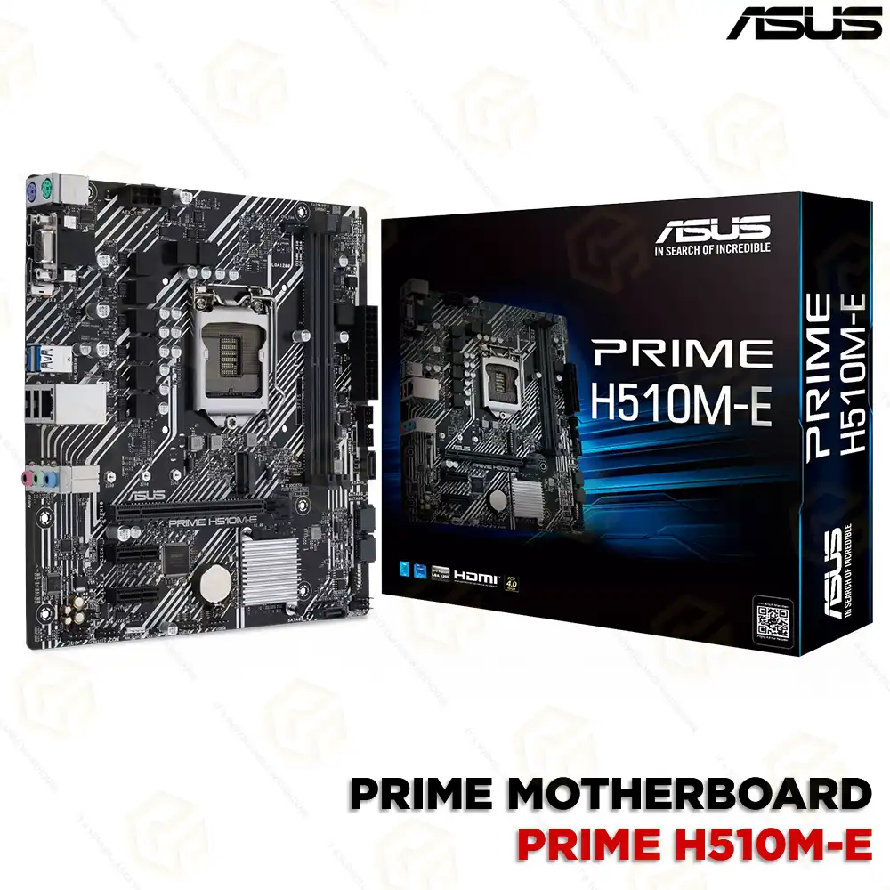 ASUS H510M-E MOTHERBOARD M.2 SLOT 10 & 11 GEN | 3 YEARS