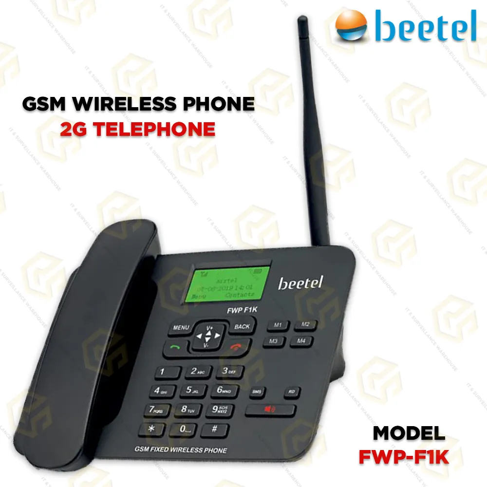 BEETEL F1K FIX WIRELESS TELEPHONE GSM SUPPORT (1YEAR)