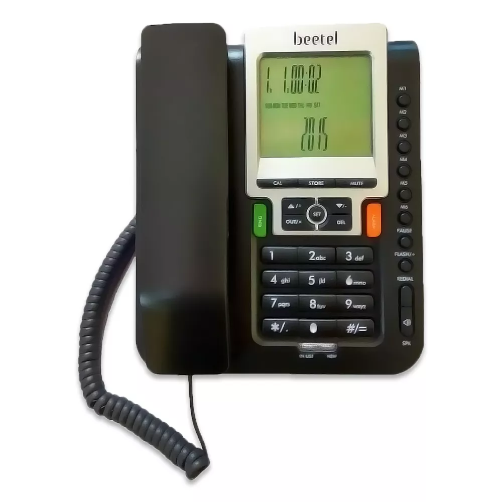 BEETEL M71W TELEPHONE DISPLAY & SPEAKER BLACK (1YEAR)