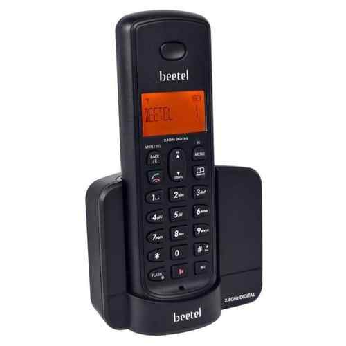 BEETEL X90 CORDLESS TELEPHONE BLACK  (1YEAR)
