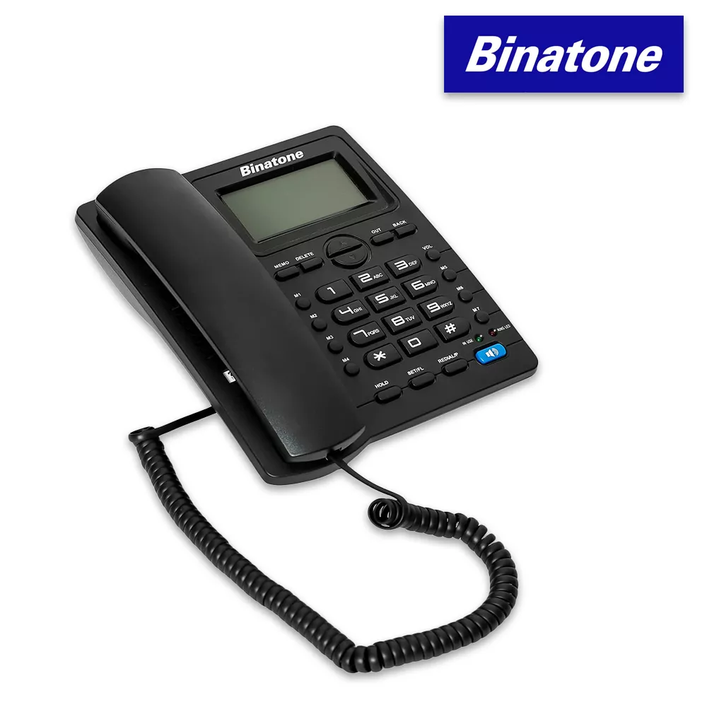 BINATONE CONCEPT- 800N TELEPHONE BLACK (1YEAR)