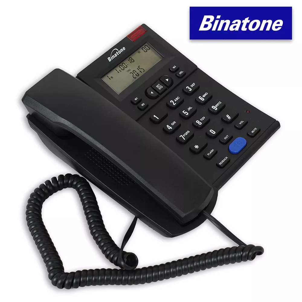 BINATONE CONCEPT 700 SPEAKER TELEPHONE BLACK (1YEAR)