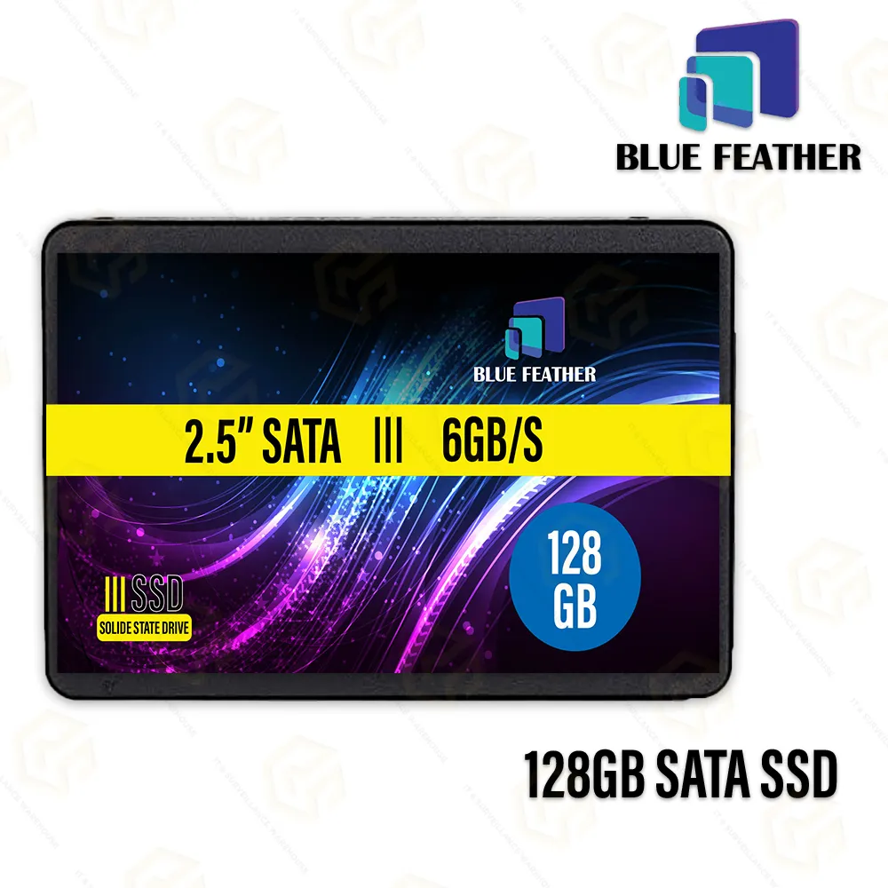 BLUE FEATHER 128GB SSD SATA | 5 YEAR