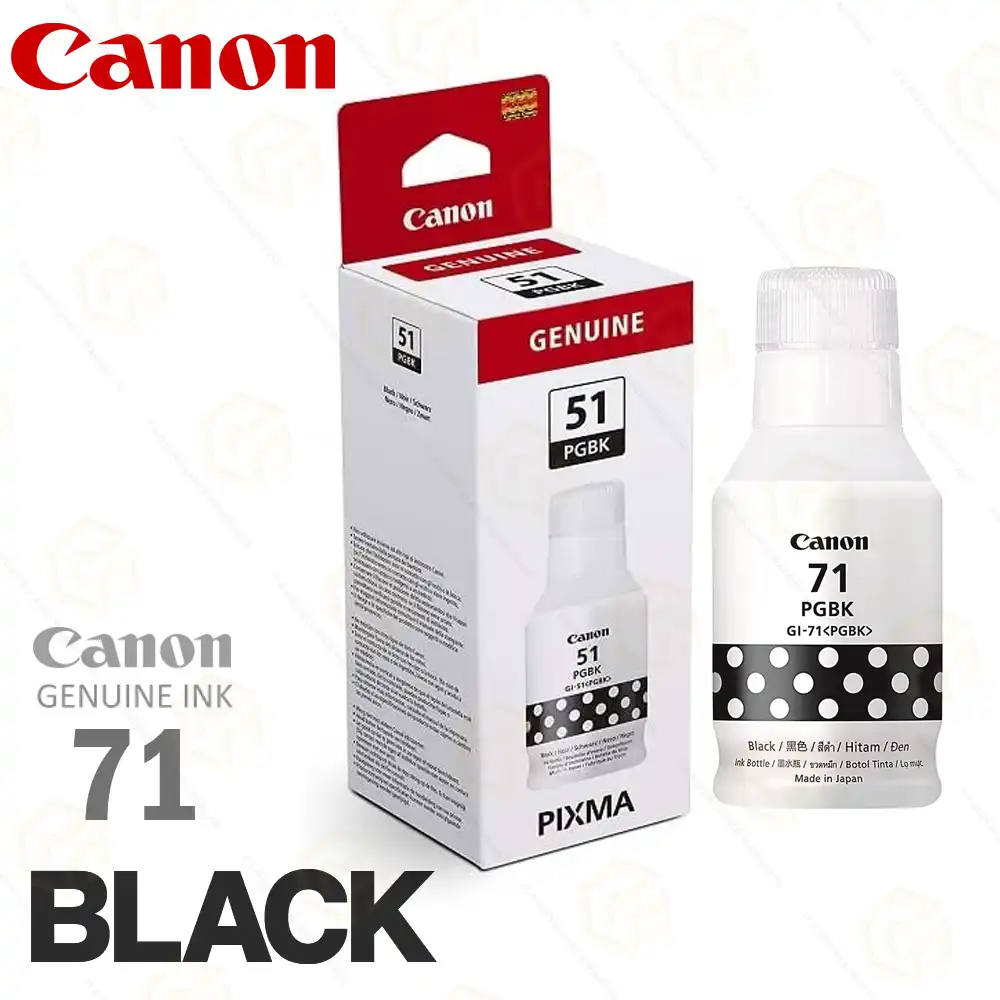 CANON INK BOTTLE GL-71 BLACK