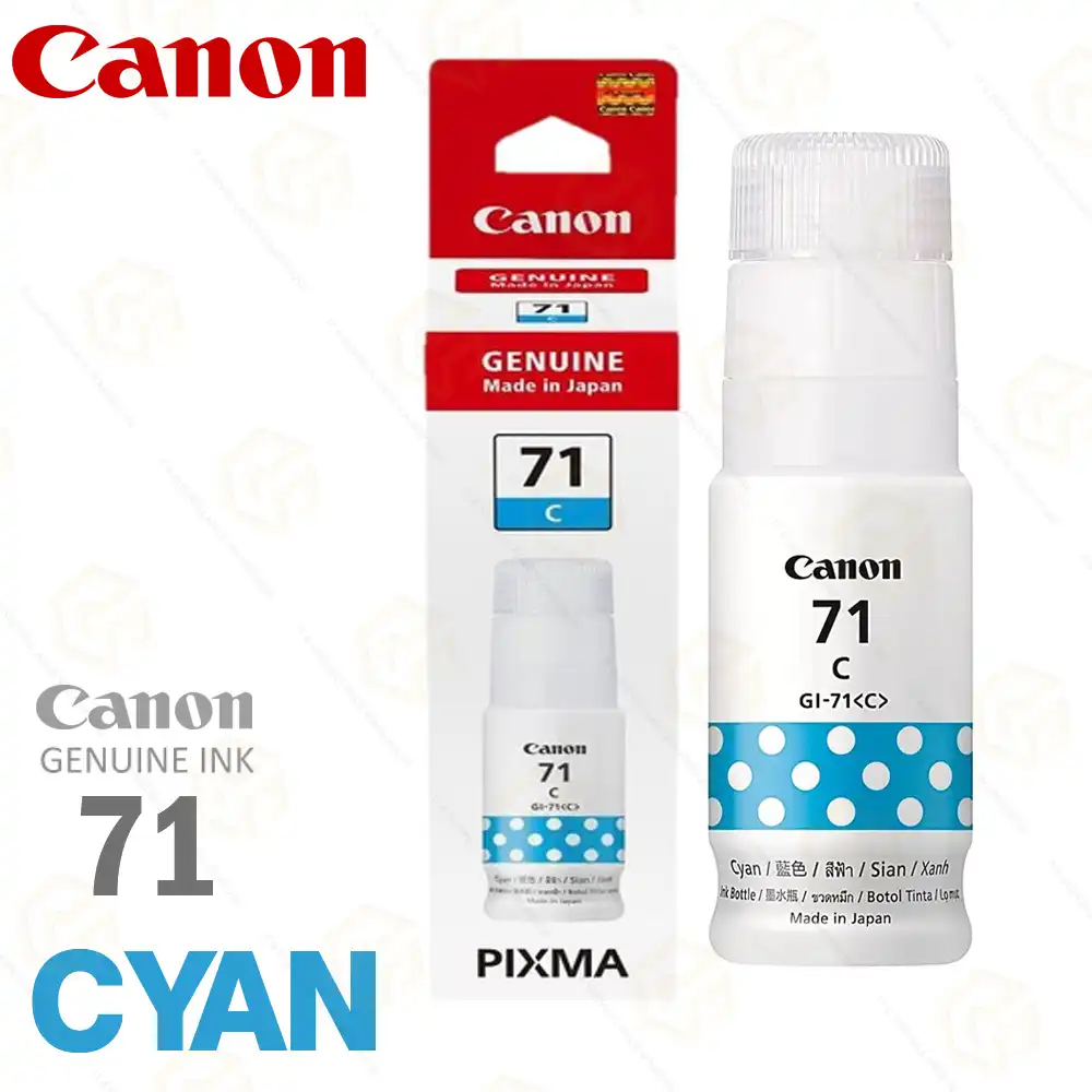 CANON INK BOTTLE GL-71 CYAN