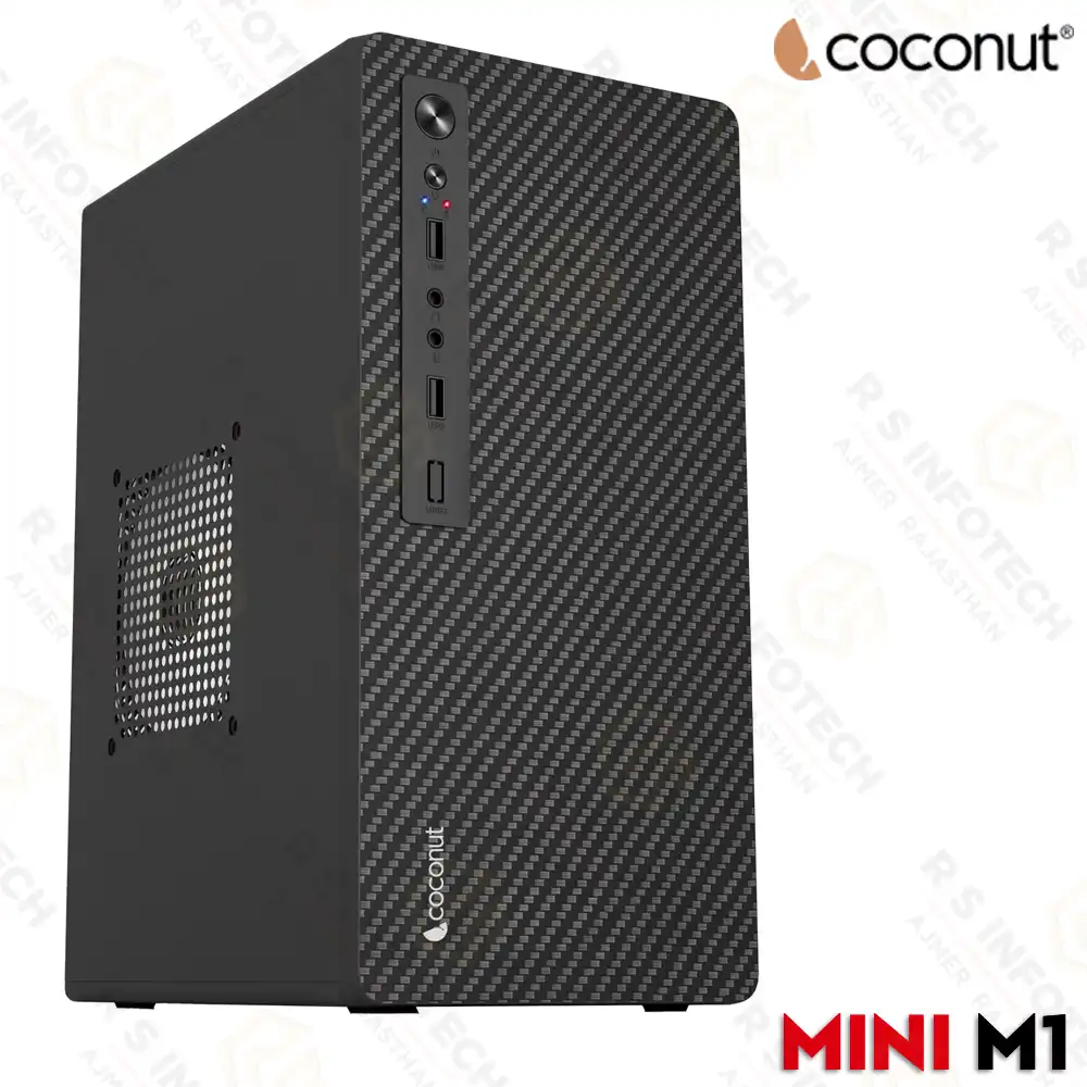 COCONUT MINI M1 COMPACT PREMIUM COMPUTER CASE WITHOUT SMPS