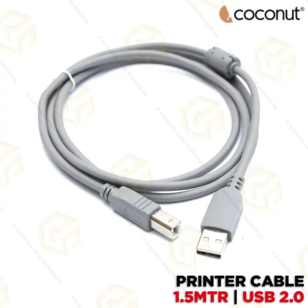 COCONUT PRINTER CABLE USB 1.5MTR
