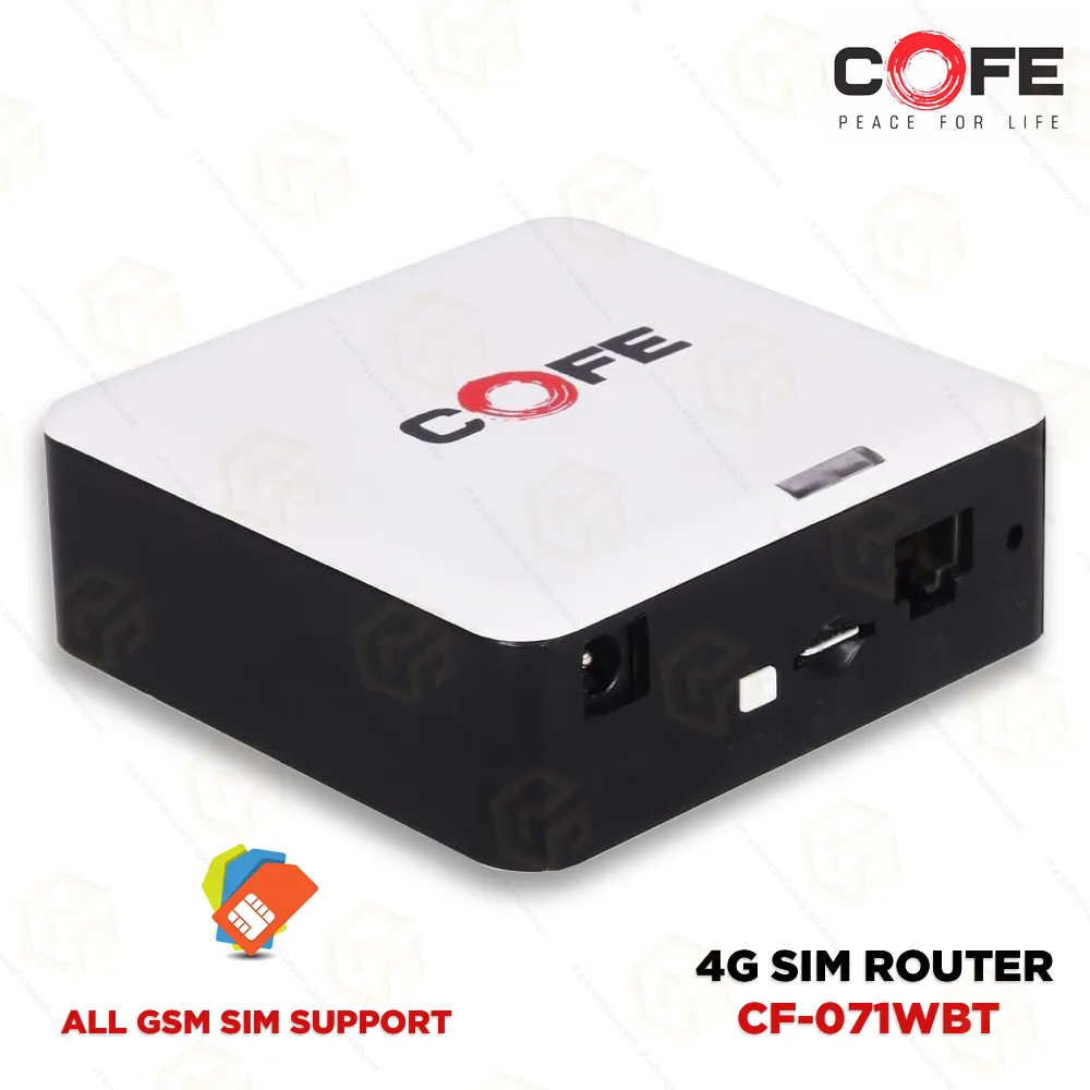 COFE 4G ROUTER WITH BATTERY MULTI SIM | CF 071WBT