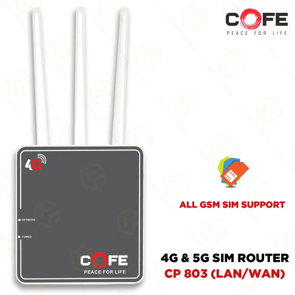 COFE CF 803 (LAN+WAN) 4G/5G ROUTER