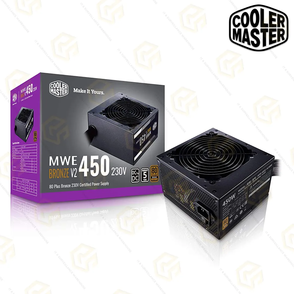 COOLER MASTER MWE-450WT BRONZE+V2 SMPS