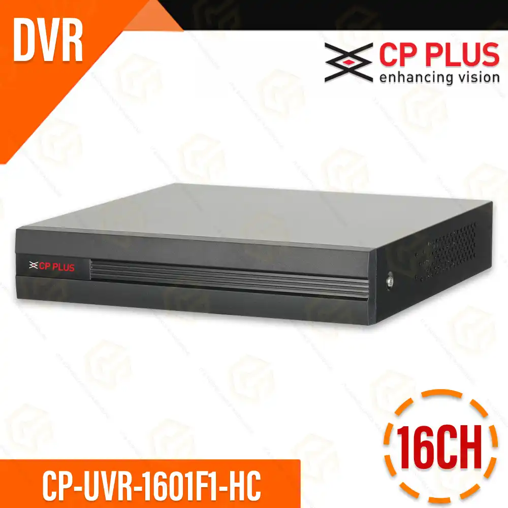 CP PLUS 16CH DVR CP-UVR-1601F1-HC 5MP & 2MP RECORD