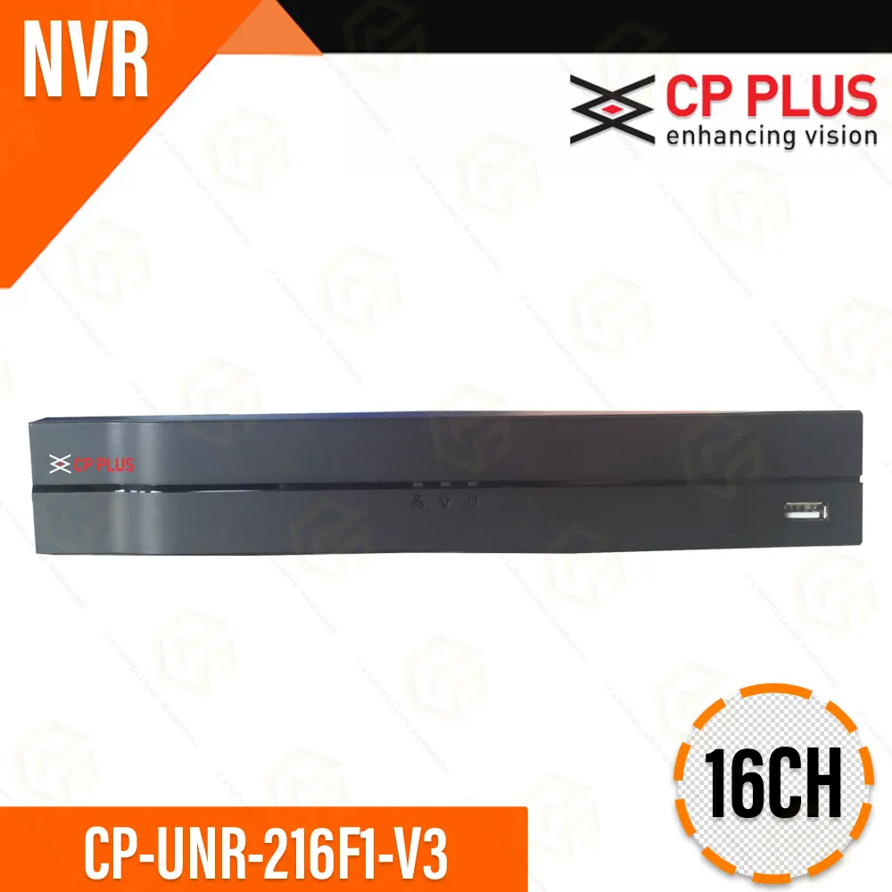 CP PLUS 16CH NVR CP-UNR-216F1-V3 80MBPS