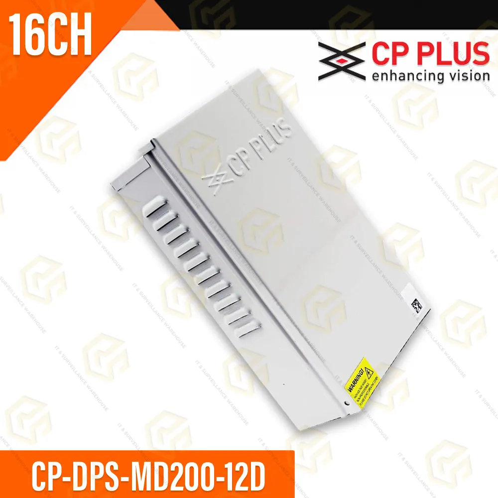 CP PLUS CP-DPS-MD200-12D 16CH SINGLE OUTPUT SMPS