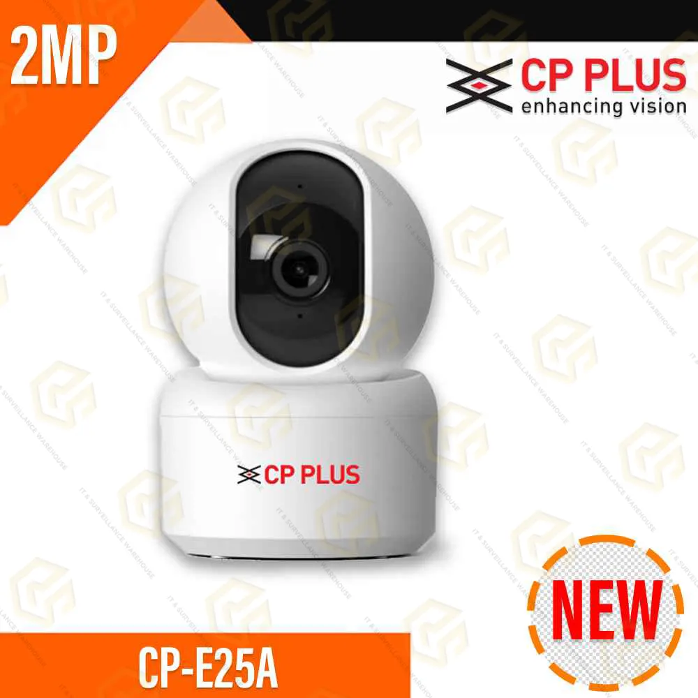 CP PLUS CP-E25A 2MP WIFI CAMERA PT CAMERA (2YEARS)