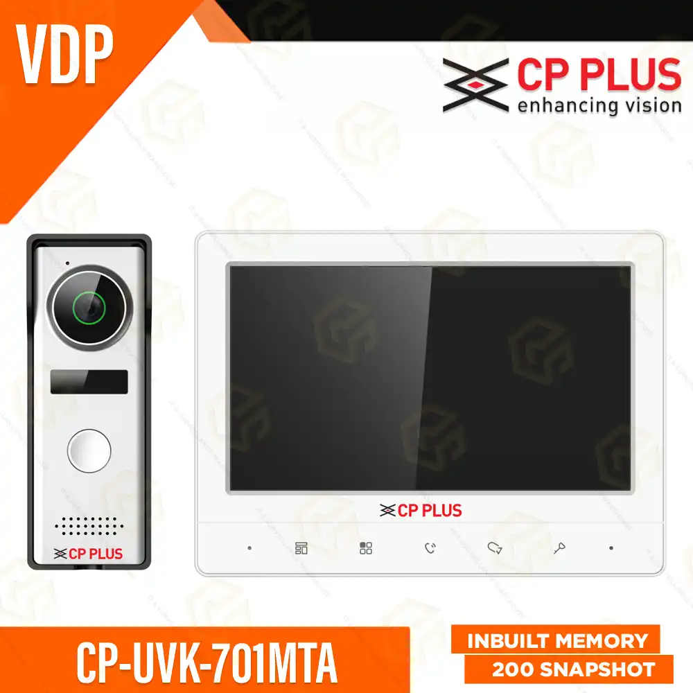 CP PLUS VDP 7" CP-UVK-701MTA (INBUILT MEMORY)