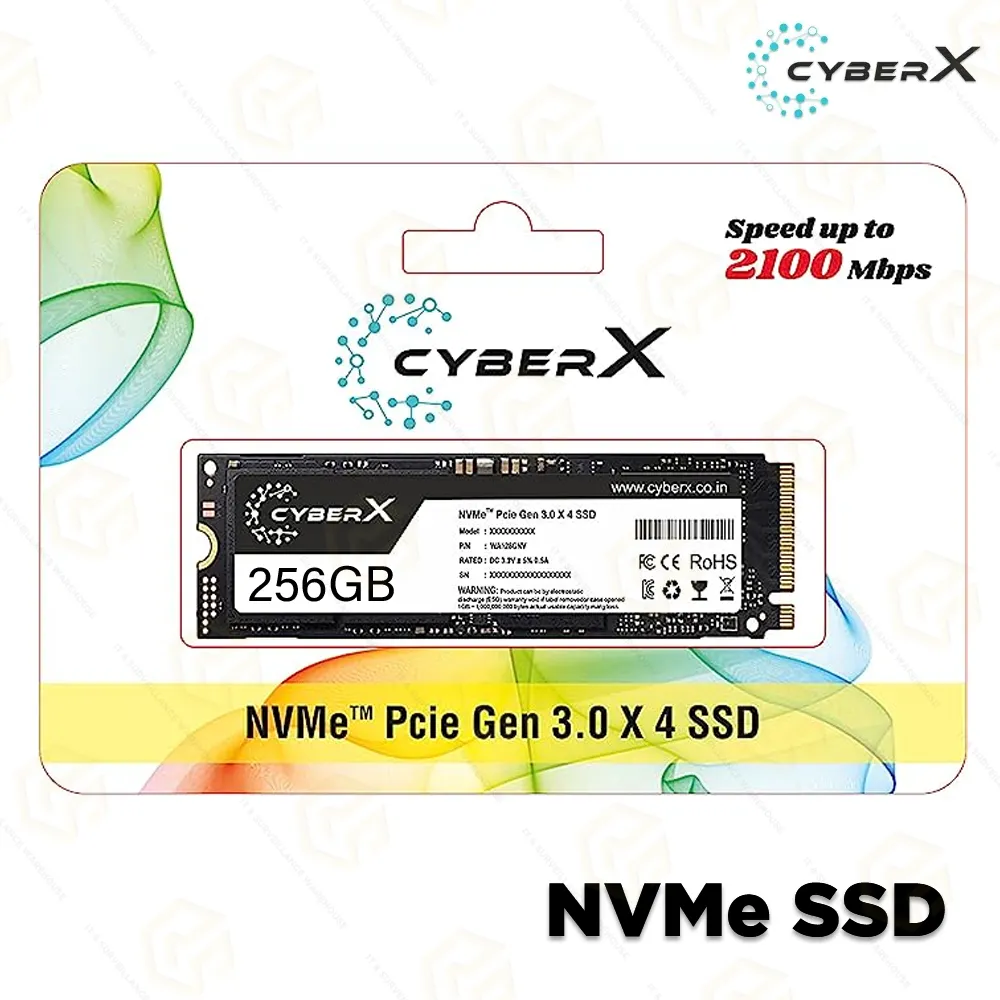 CYBERX 256GB NVME SSD (3YEAR)