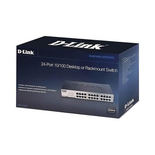D-LINK DES-1024D 24PORT 100MBPS SWITCH