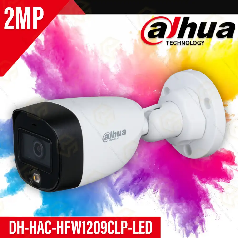 DAHUA HFW1209CLP LED 2MP HD COLOR BULLET