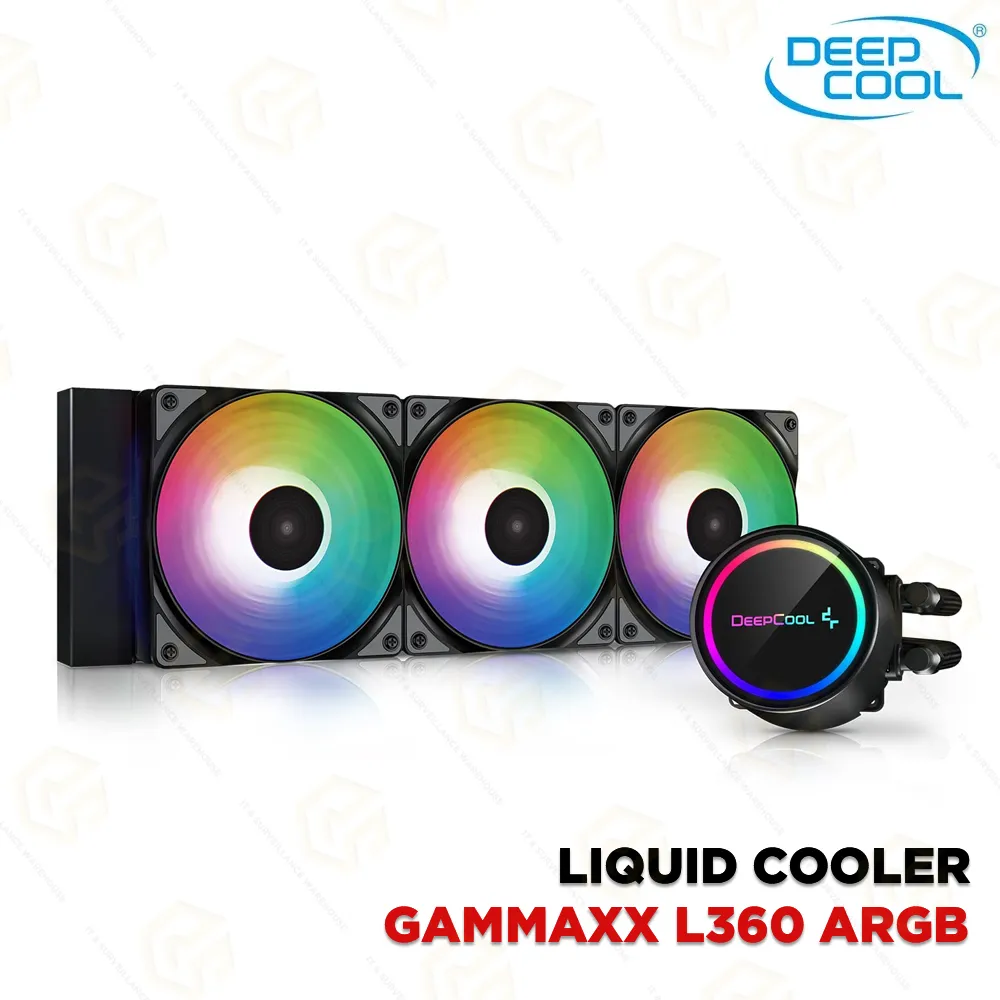 DEEPCOOL GAMMAXX L360 A-RGB LIQUID COOLING