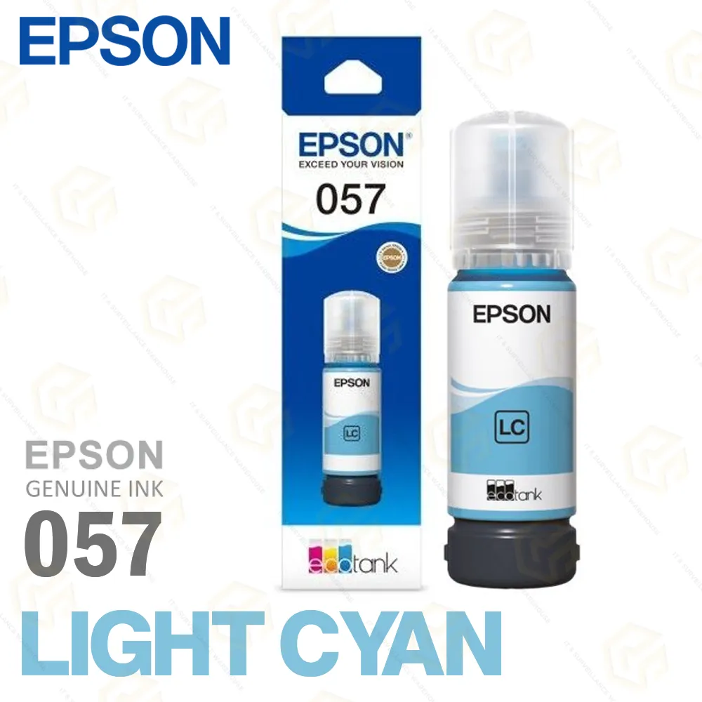 EPSON INK BOTTLE 057 LIGHT CYAN D598