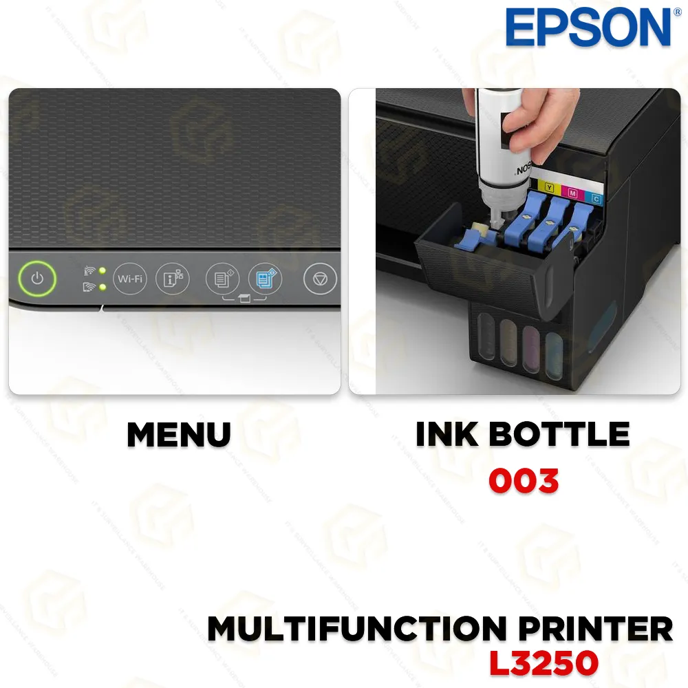 EPSON L3250 WIFI MULTIFUNCTION COLOR PRINTER