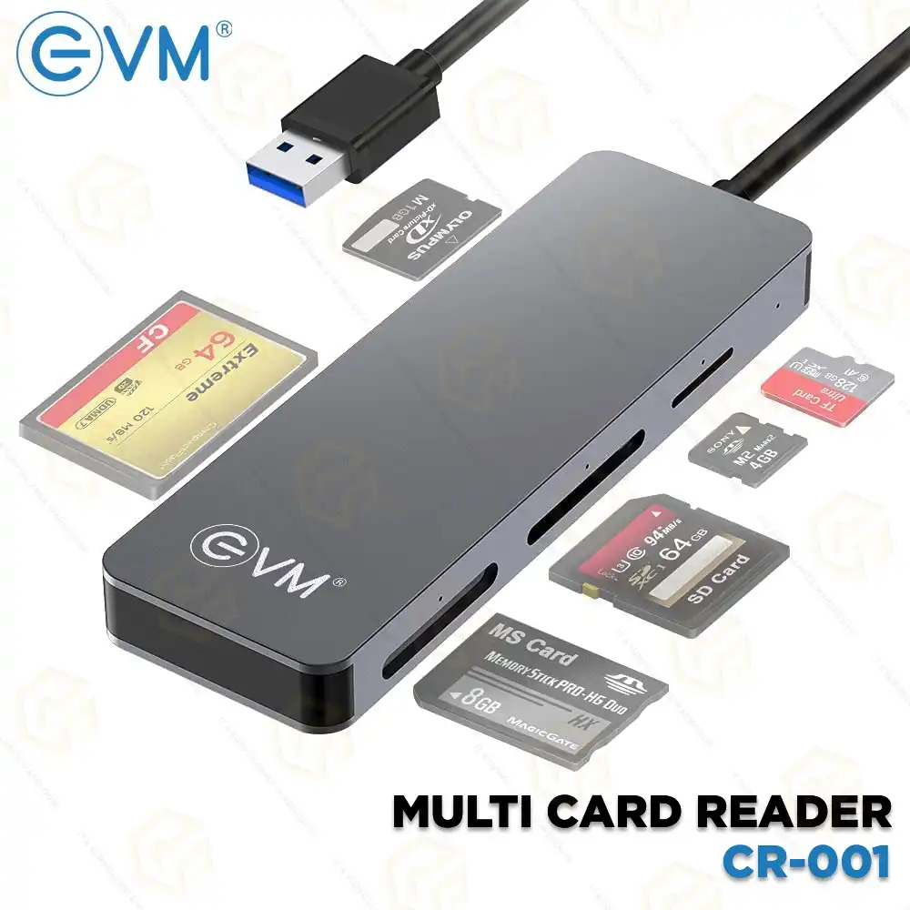 EVM MULTI CARD READER-CR 001 USB 3.0 (3YEAR)