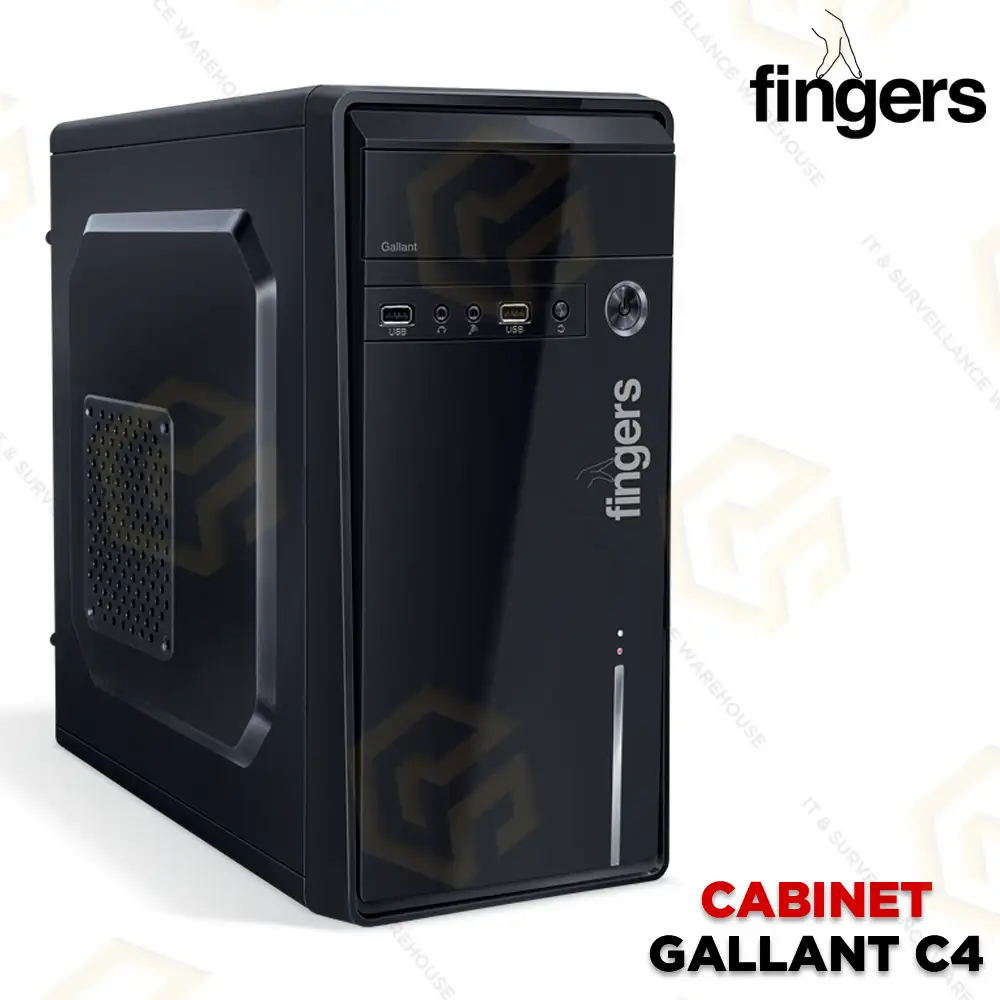 FINGERS GALLANTC4 ATX CABINET WITH SMPS