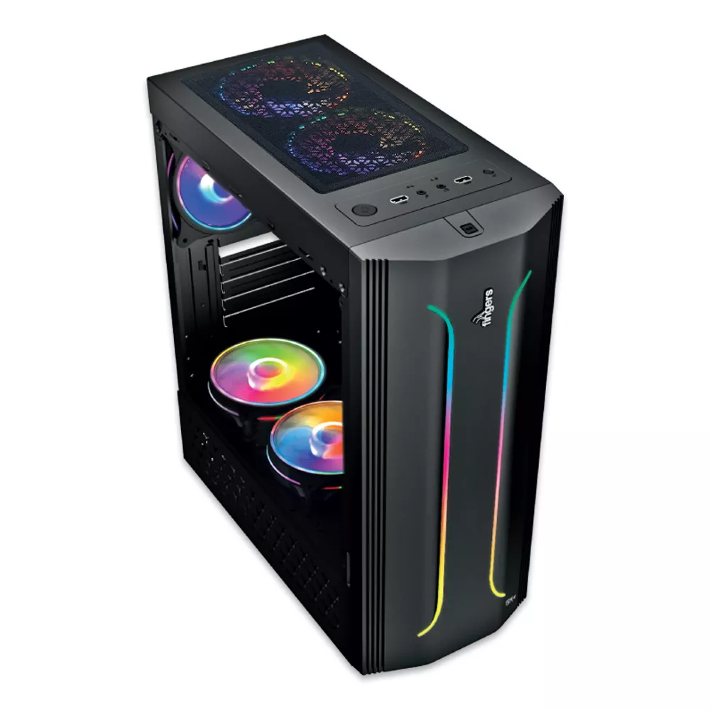 FINGERS GK-47 A-RGB GAMING CABINET WITHOUT SMPS