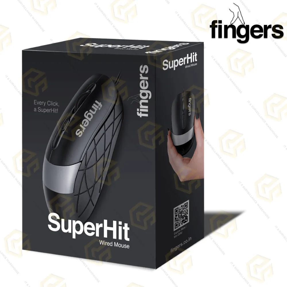 FINGERS SUPERHIT WIRED MOUSE (3 YEAR)