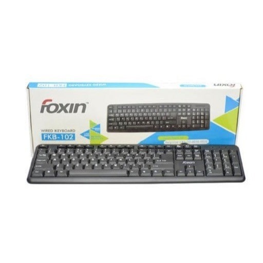 FOXIN USB KEYBOARD 102 PLUS (1YEAR)
