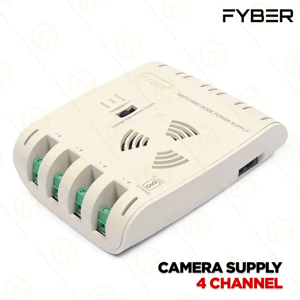 FYBER 4CH POWER SUPPLY PS-1204 | MULTI OUTPUT