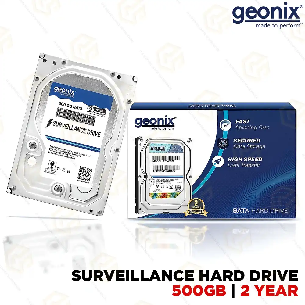 GEONIX 500GB REFURBISHED HARD DRIVE (2YEAR)