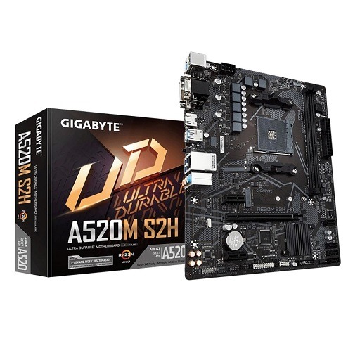 GIGABYTE A520M S2H MOTHERBOARD | AMD | 3 YEAR