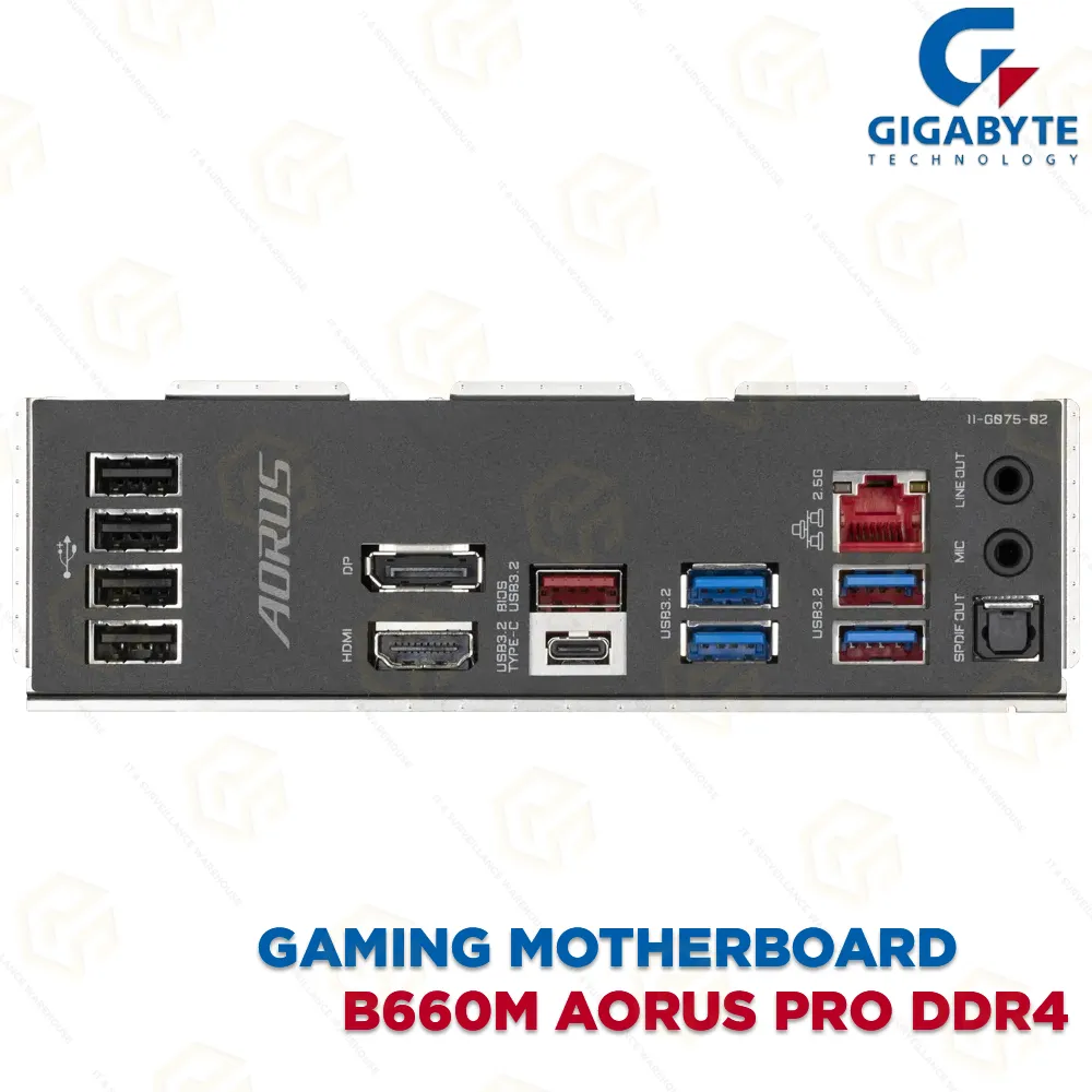 GIGABYTE B660M AORUS PRO DDR4 |12TH & 13TH GEN. (5 YEAR)