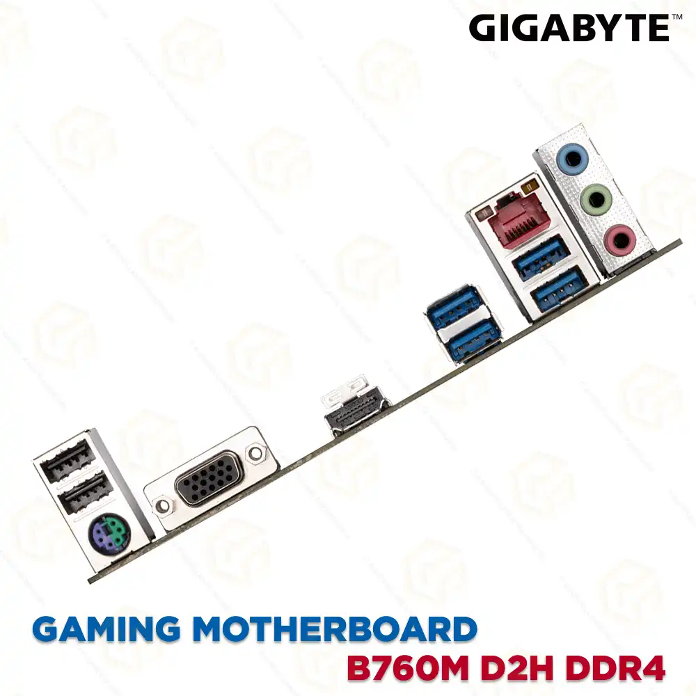 GIGABYTE B760M D2H DDR4 MOTHERBOARD 12&13TH GEN (3YEAR)