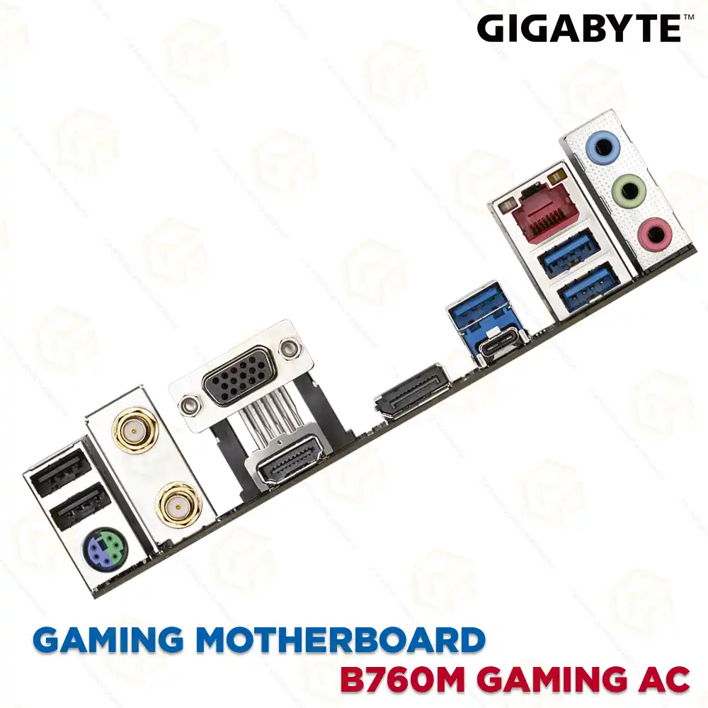 GIGABYTE B760M GAMING AC MOTHERBOARD DDR5 12&13 GEN