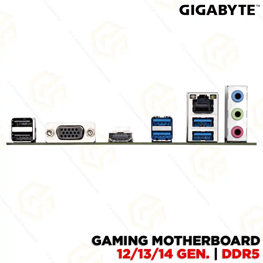 GIGABYTE B760M H DDR5 GAMING MOTHERBOARD 12TH/13TH/14TH GEN