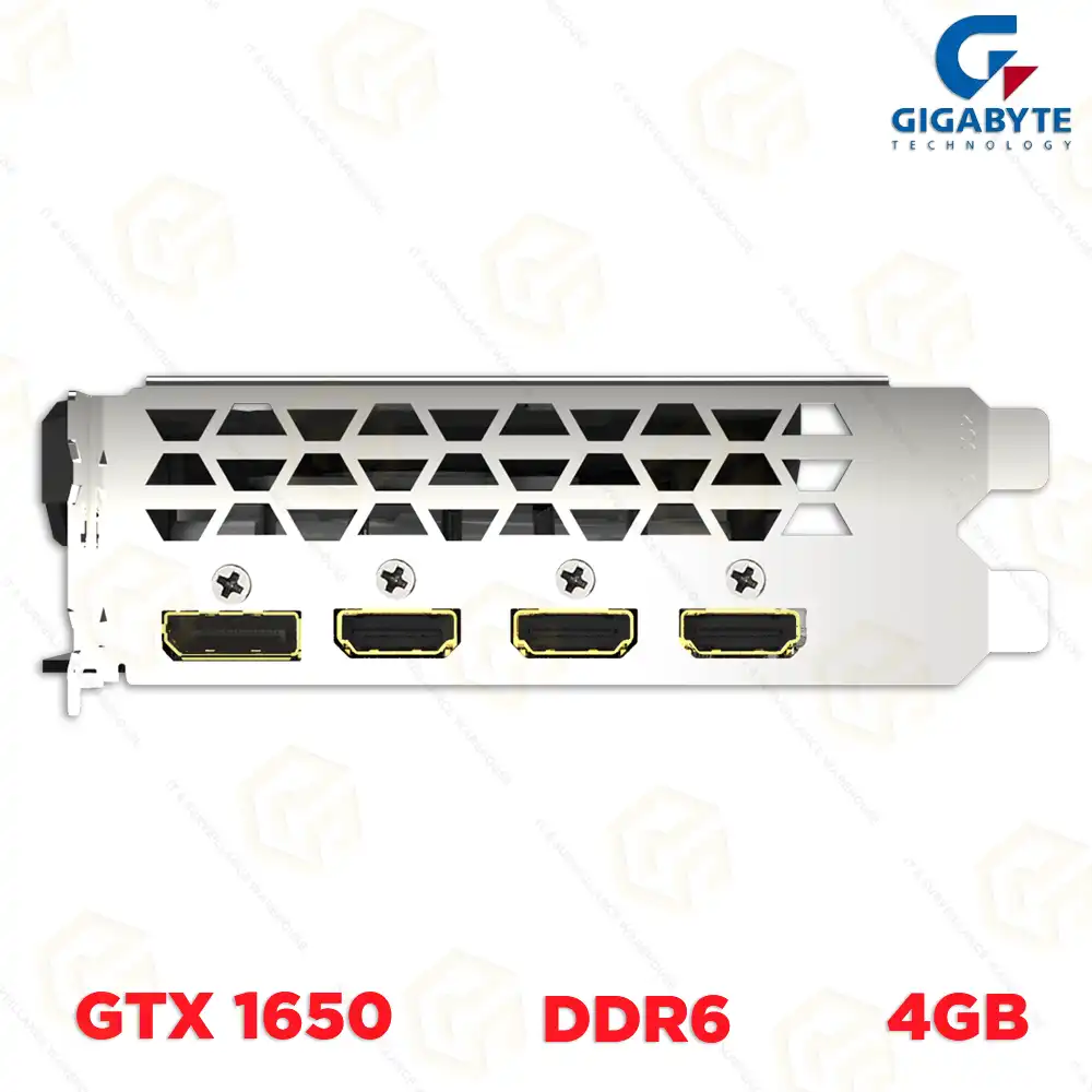 GIGABYTE GTX 1650 4GB OC WINDFORCE 2 FAN GRAPHIC CARD