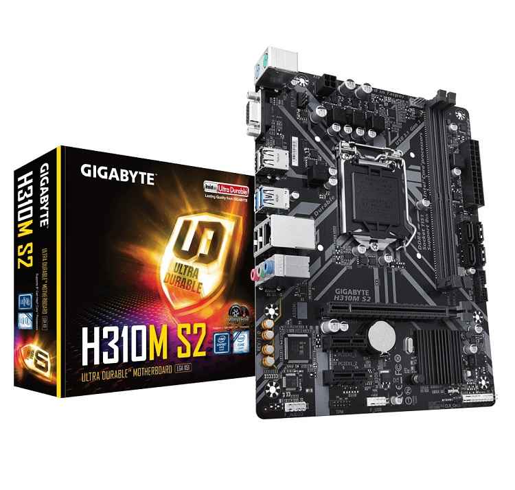 GIGABYTE H310-MS2 MOTHERBOARD 8TH & 9TH GEN. 3 YEARS