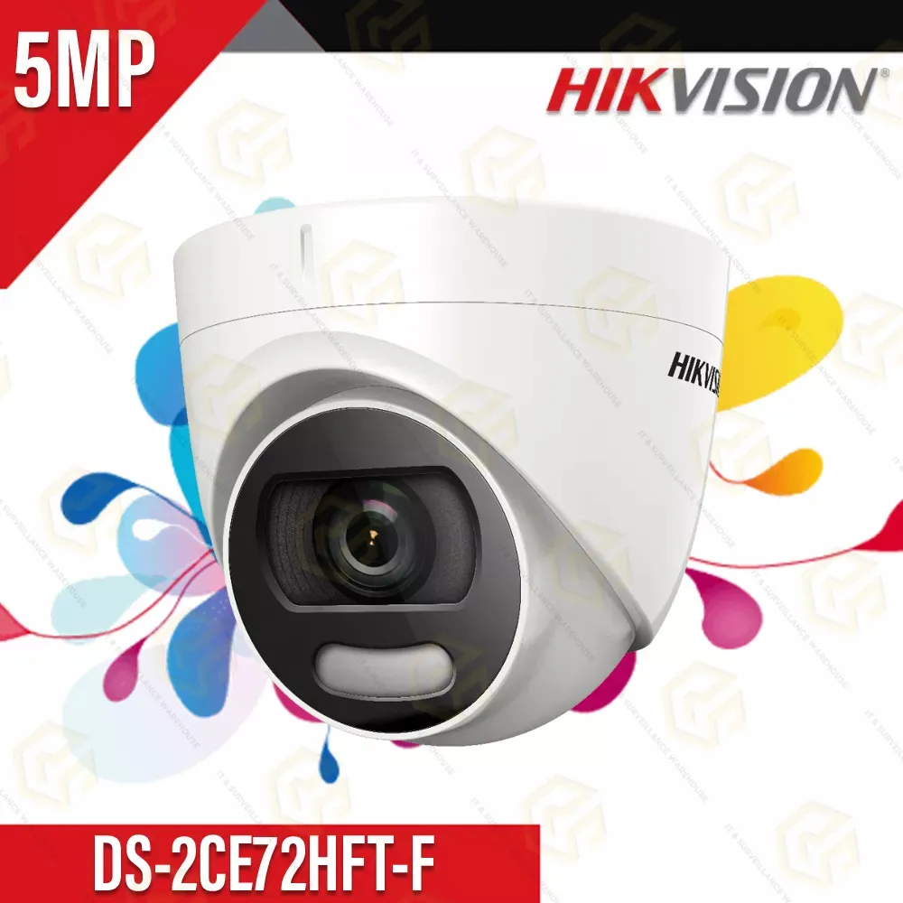 HIKVISION 72HFT-F 5MP HD COLOR DOME