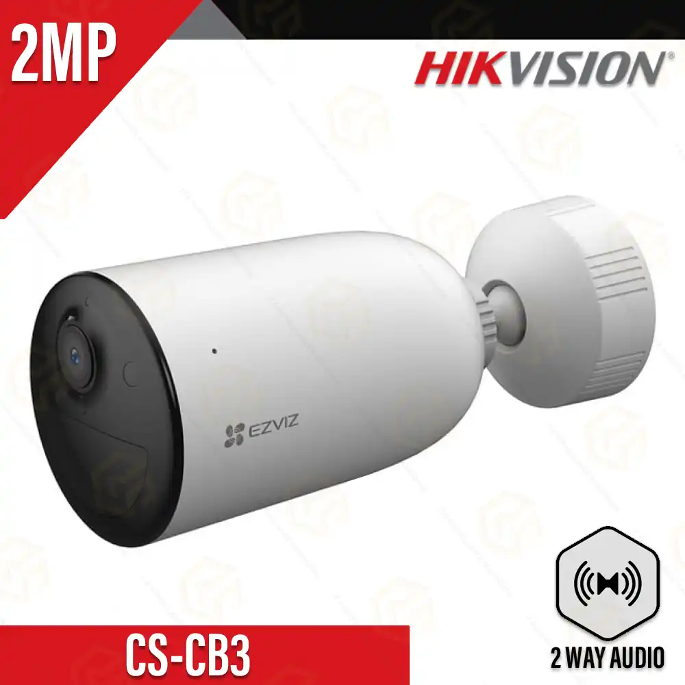 HIKVISION CS-CB3 2MP COLOR RECHARGABLE OUTDOOR CAMERA 1080P (120 DAYS BACKUP)