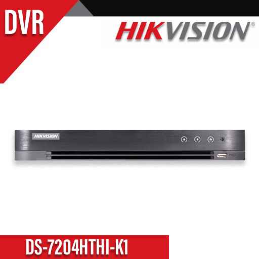 HIKVISION DS-72041HTHI-K1 4CH DVR | UPTO 8MP